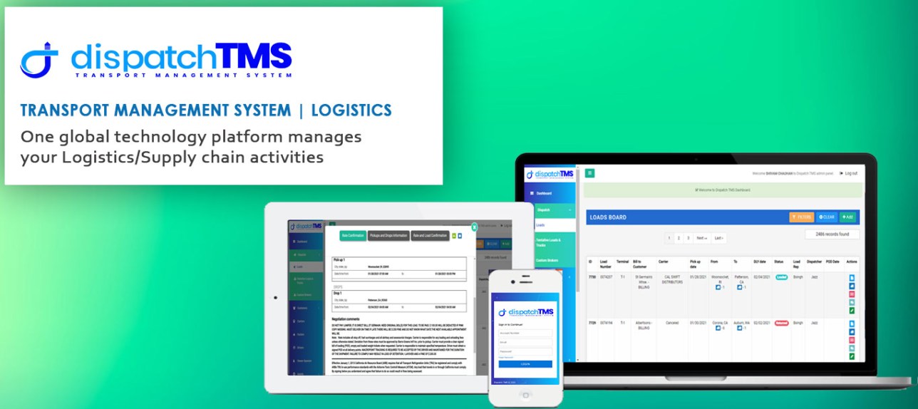DispatchTMS Software Logistics